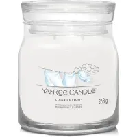 Yankee candle Geurkaars Medium Jar Clean Cotton 368 Gr