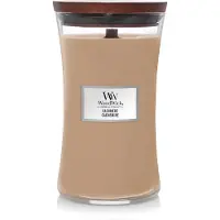 Woodwick Hourglass Large Geurkaars - Cashmere - 130 branduren