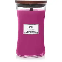 Woodwick Hourglass Large Geurkaars - Wild Berry & Beets - 130 branduren