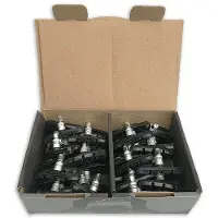 Lynx remschoenen v-brake 70 mm zwart 25 sets
