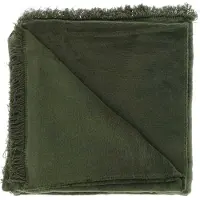 Unique living plaid nomi 150x200cm laurel green