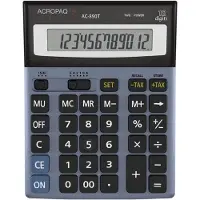 Acropaq Grote Rekenmachine - 12-cijferig scherm - Bureaurekenmachine, Rekenmachine met grote toetse…