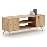 KOBI Houten tv-meubel - houten poten - 120x40x60cm