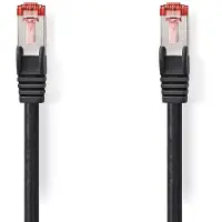 Nedis CAT6-kabel | RJ45 Male | RJ45 Male | S/FTP | 2.00 m | Rond | LSZH | Zwart