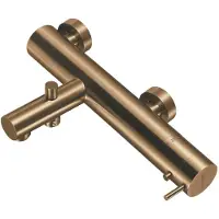 Qisani Badthermostaat Flow Geborsteld Goud