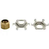 Sierra Honda Mercury Pcm Prop Nut Kit Zilver