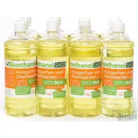 Finesse Premium -Bio-ethanol met Sinaasappel & Kaneelgeur - Bioethanol - 100% biobrandstof -(12x1 liter)