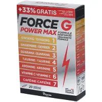 Vitavea Force G Power Max 20 St Ampoules