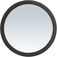 Sibel Spiegel Magic Met Handvat Zwart 26mm