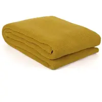 Zohome Bedsprei ICA - Goud 180 x 260 cm