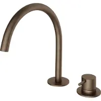 Hotbath Cobber CB023 wastafelkraan 2-gats verouderd messing