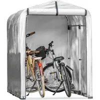 SoBuy Fietstent Garage, 120x176x163 cm, KLS11