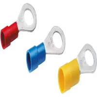 Cimco geïsoleerde ringkabelschoen vertind 0,1-0,4mm² M5 - geel per 100 stuks (180016)