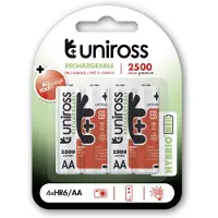 Uniross Batteries AA 2500 NiMh (AA)