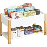 SoBuy Kinderboekenkast - 2 Laags - 85 x 42 x 45 cm