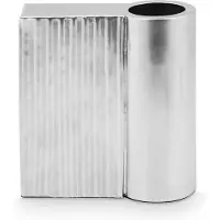 Vtwonen vaas Metal Ribbed