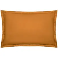 Atmosphera Katoen kussensloop - Set van 2 stuks - 50x70cm - Komijngeel