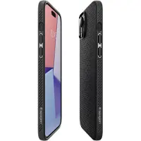 Spigen Liquid Air iPhone 15 Plus Hoesje Zwart