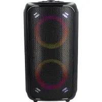 Nedis Bluetooth Party Speaker | Maximale batterijduur: 5 uur | 240 W | Handgreep | Feestverlichting | Equalizer | Oranje / Zwart - SPPT2480BK