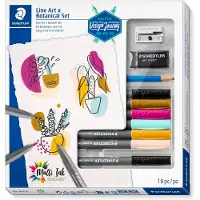 Staedtler Line Art x Botanical Set, set van 10 stuks
