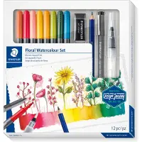 Staedtler Watercolour Floral Drawing Set Veelkleurig Kinderen