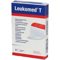 Leukoplast Leukomed T Waterdichte en Transparante Folie 7,2 cm x 5 cm 72381-03 5 St Verband