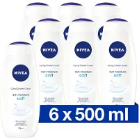 Nivea 6x Douchecrème Soft 500 ml