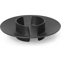 Ferm Living Block blokkaarsenhouder Black brass