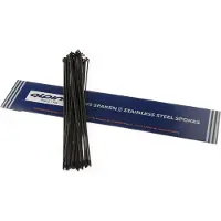 Sonstiges spaken 13g (2,34mm) 280mm rvs zwart (p36)