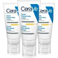 CeraVe 3x Hydraterende Gezichtscrème Spf 50 52 Ml