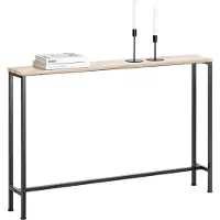SoBuy Consoletafel FSB19-XL-Z, smal, 120x20x80 cm
