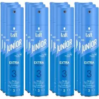 Junior Haarspray - Extra Strong - 12 x 250 ml