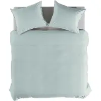 Yellow Suites Dekbedovertrek Percale-Katoen 240 x 200/220 cm / Blauw