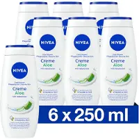 Nivea 6x Douchecrème Aloë 250 Ml