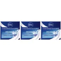 Nivea 3x Nachtcrème Hydraterend 50 ml