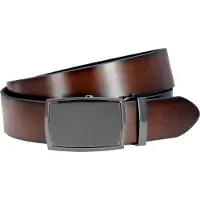 Lindenmann leren heren riem - bruin