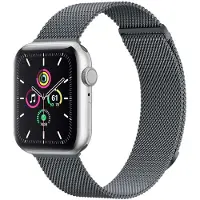 IMoshion Milanees magnetisch bandje voor de Apple Watch | 38/40/41/42 mm - Maat S - Donkergrijs