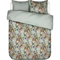 Essenza Dekbedovertrek Karli Mineral Green Satijn-240 x 200 / 220 cm | Lits-Jumeaux