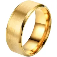 Despora Graveerbare Ring Goud 16.00 mm / maat 50