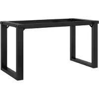 vidaXL Salontafelpoten O-frame 70x30x43 cm staal