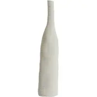 Light & Living vaas deco Ø14,5x69,5 cm haye crème