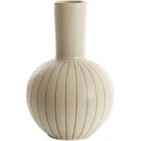 Light & Living vaas deco Ø34x52 cm ulloa keramiek mat zand+