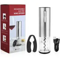 Vinata Melezza elektrische kurkentrekker - kurkentrekker wijn - kelnersmes - kurkentrekkers - wijnopener - wijn opener -