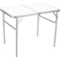 Marbueno Summer 10031 D25 90x60x39/70 Cm In Hoogte Verstelbare Opvouwbare Campingtafel Geassorteerd
