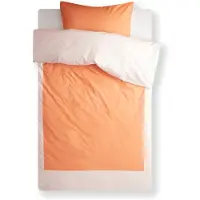 Marc O'Polo Dekbedovertrek Keersten Meloen Percal-140 x 200 / 220 cm | 1-Persoons