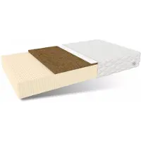 FDM TORO MAX Matras 80x200 cm - Hoogte 20 cm H2 en H3 - Koudschuim Latex Matrassen - Dubbelzijdig - 7 zones - Antiallergisch