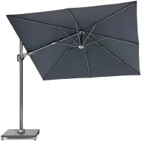 Platinum Zweefparasol Voyager T2 Anthracite (270 x 270 cm)