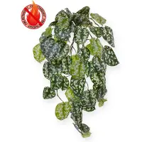 Maxifleur Kunstplanten Scindapsus Pictus deluxe kunst hangplant 70cm - FR - brandvertragend