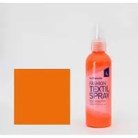 La Pajarita textielverf spray 100ml neon oranje voor knutselen.