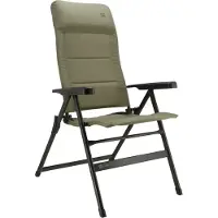 Travellife Lago Camping Standenstoel Comfort moss green - Verstelbaar in 7 standen - Water- en uv-bestendig